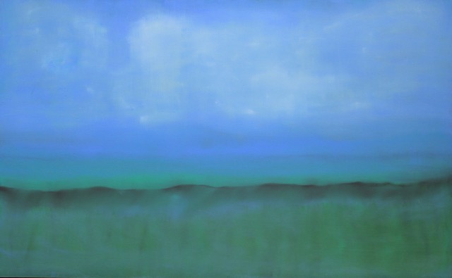 Emerald Dune. 48x78. oil on linen