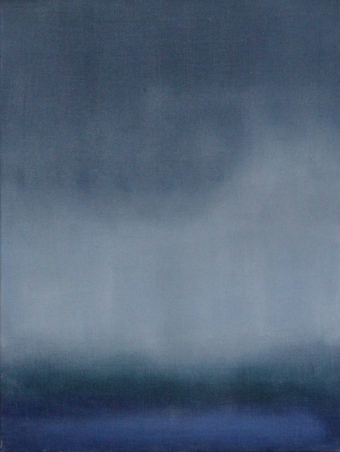 True Blue I 18x24 oil on linen