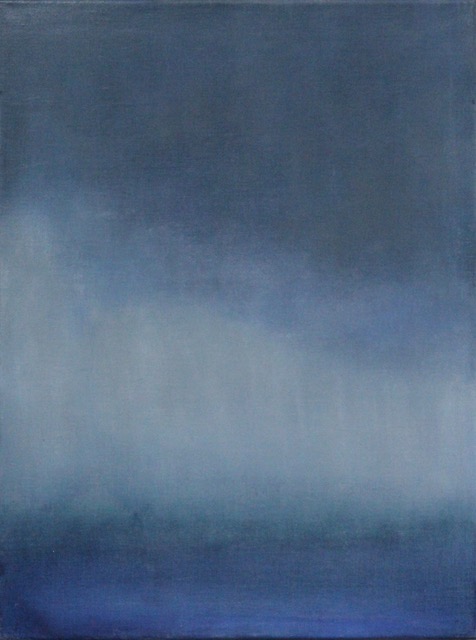 True Blue II 18x24 oil on linen