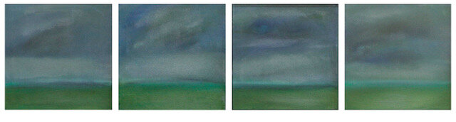 Coming to Light I, II, III, AND IV.  24 x 24. oil on linen. SOLD