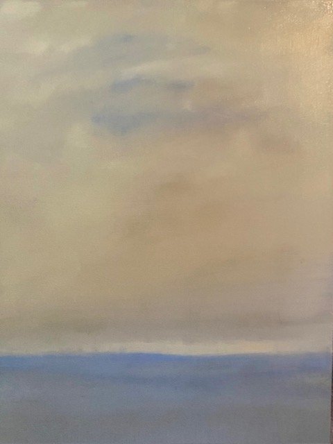 Blush Sky I. 18 x 24. oil on linen