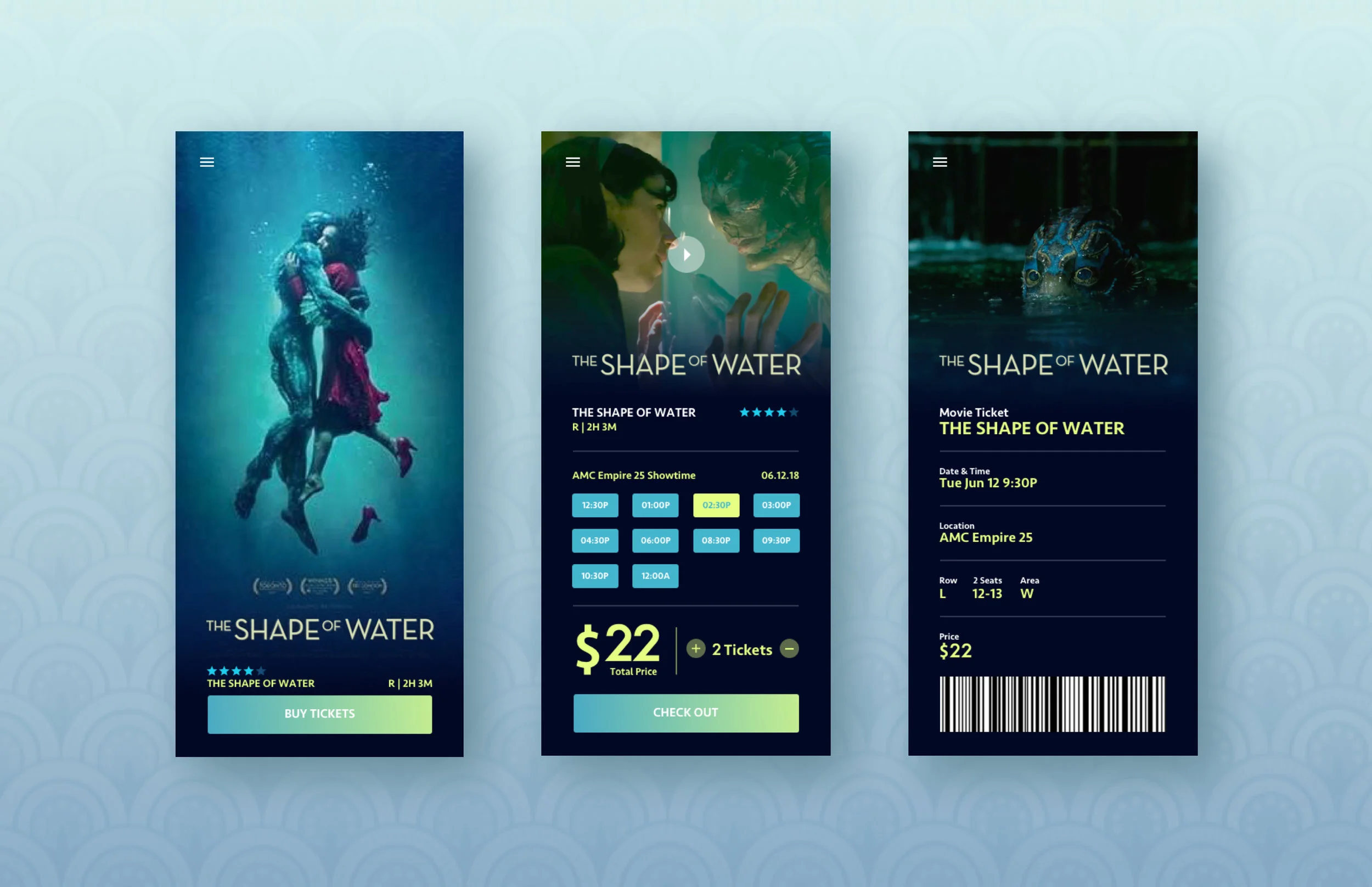 Day 011 | Movie tickets app.