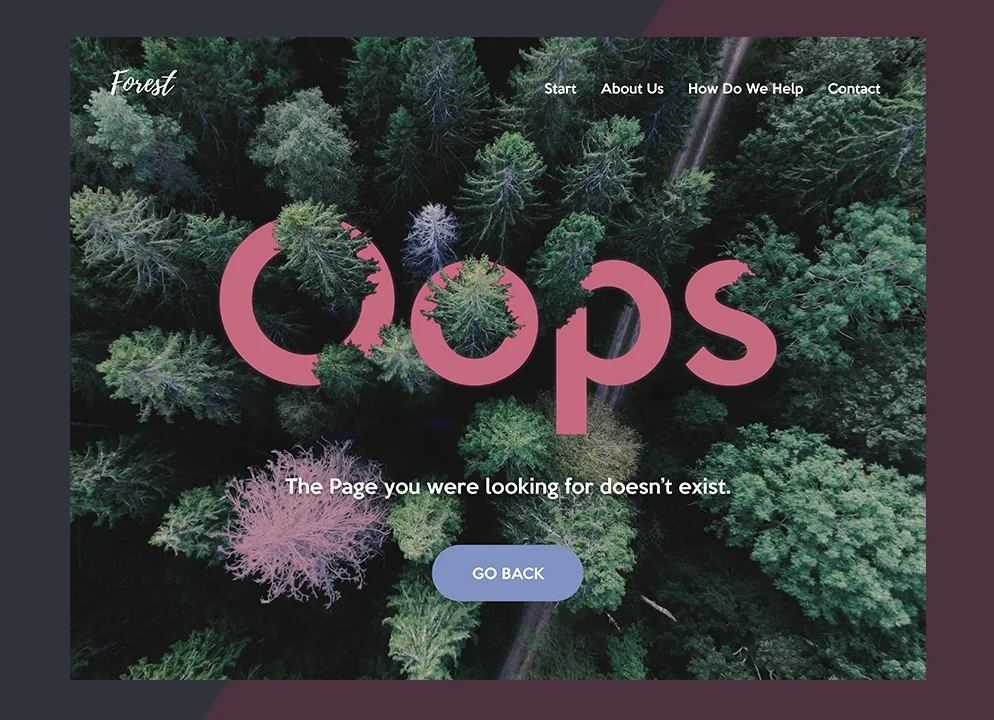 Day 014 | 404 error page.