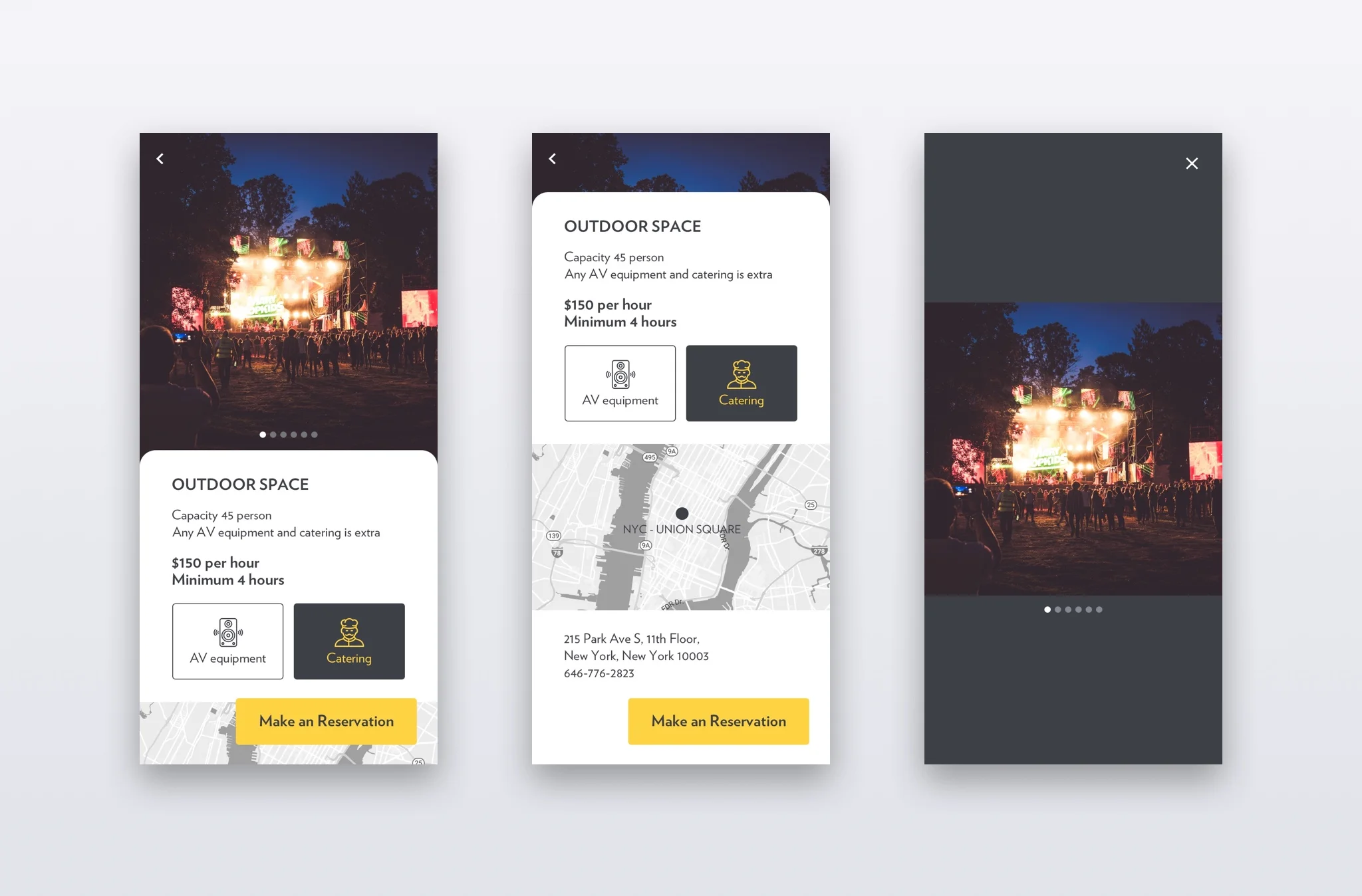 Day 023 | Booking space app.