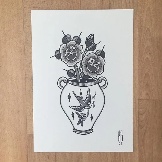 A3 - Commissioned Vase 1 of 3