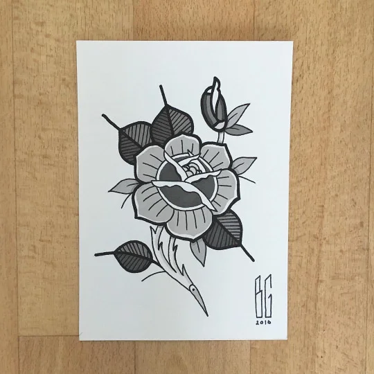 A5 - Rose