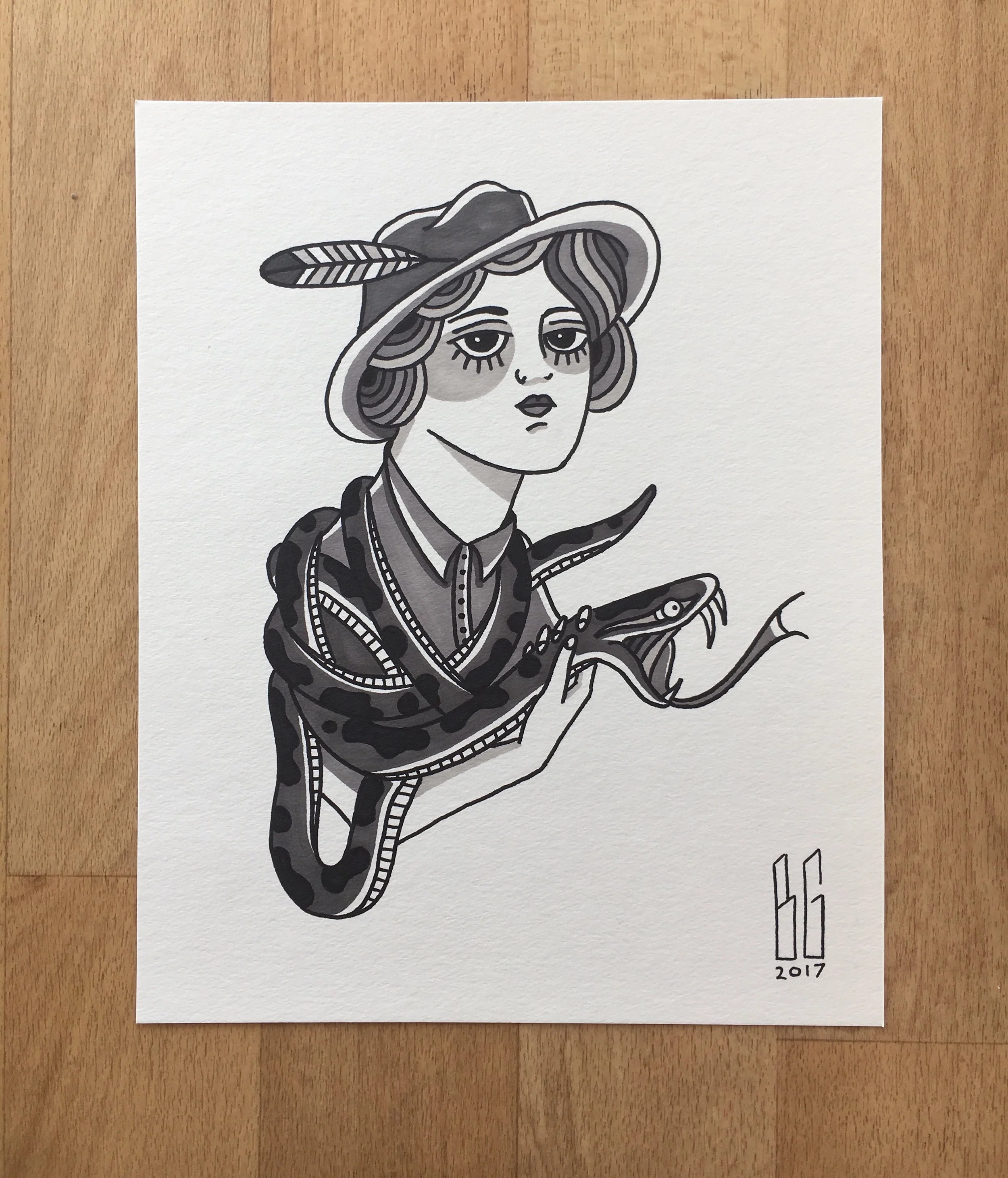 A4 - Snakecharmer