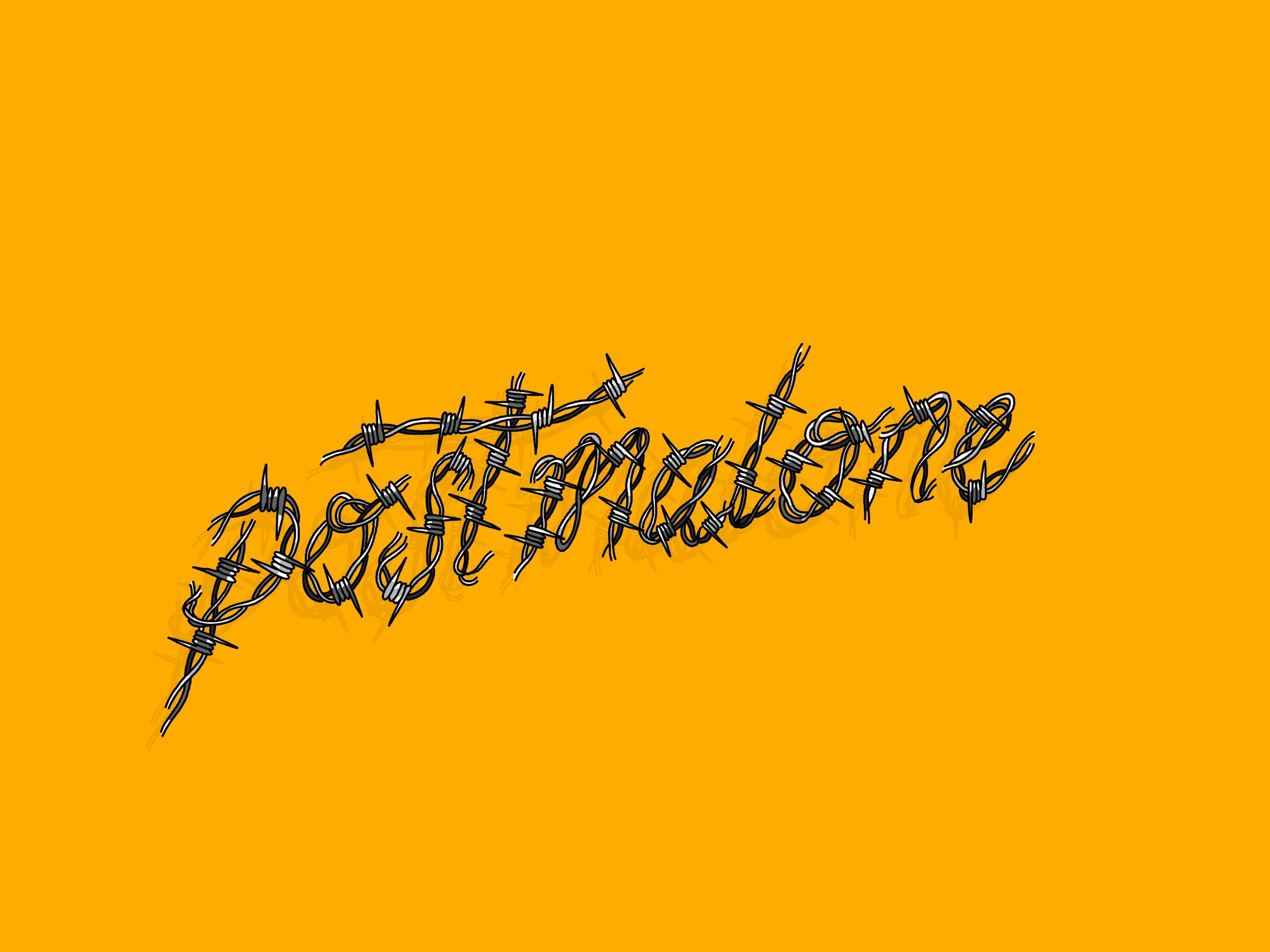 Post Malone Hand drawn type