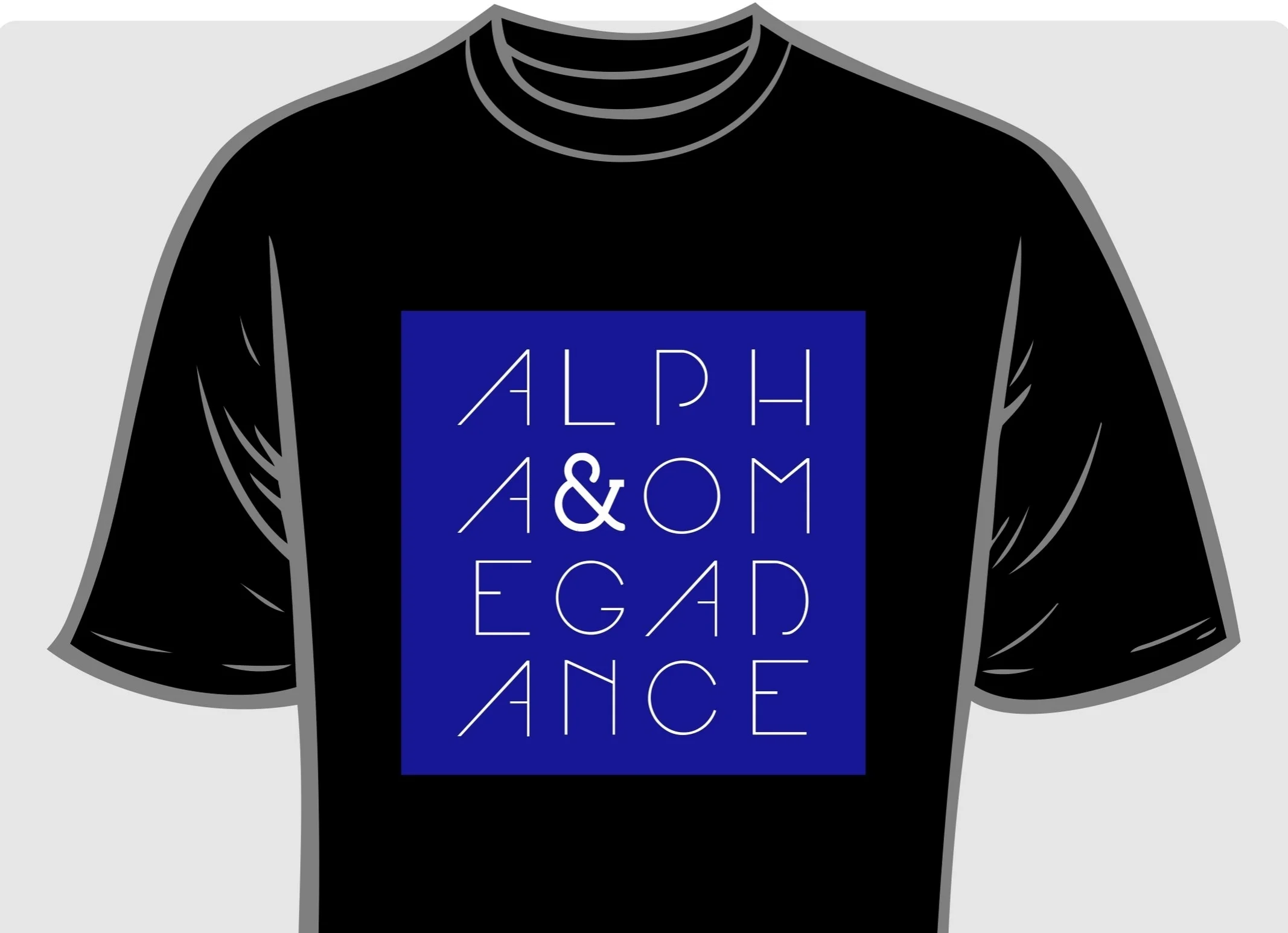 Adult Black w/ Block - $20 Sizes: XS - 3XL (2-3XL cost $2 extra)