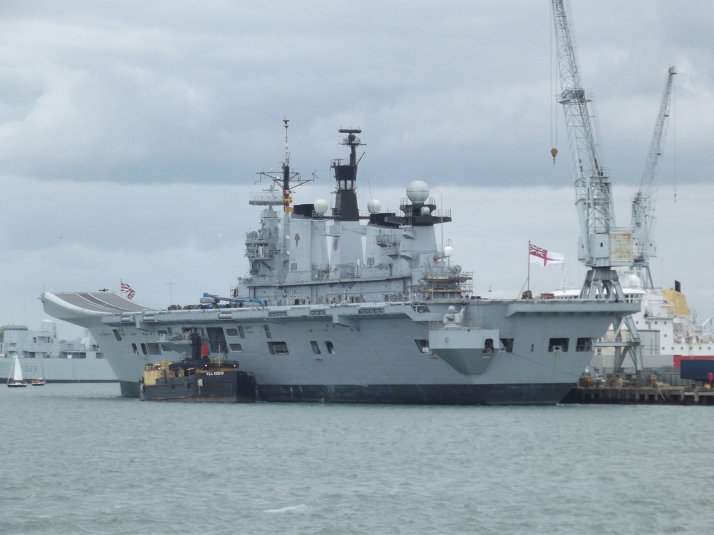 HMS Queen Elizabeth infiltrated by drone user.