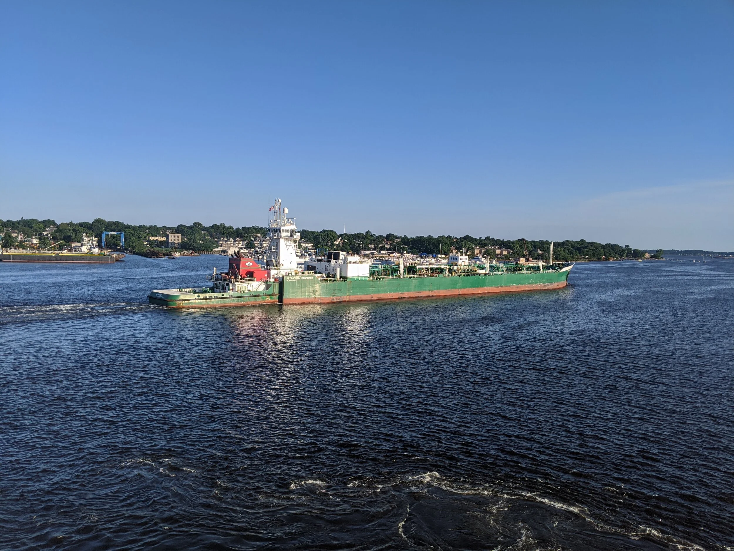 ATB outbound Arthur Kill.