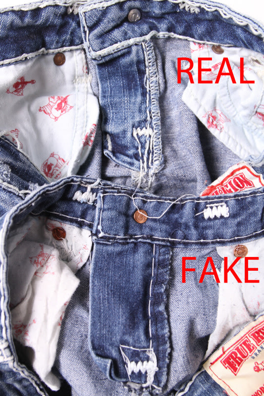 true religion fake vs real