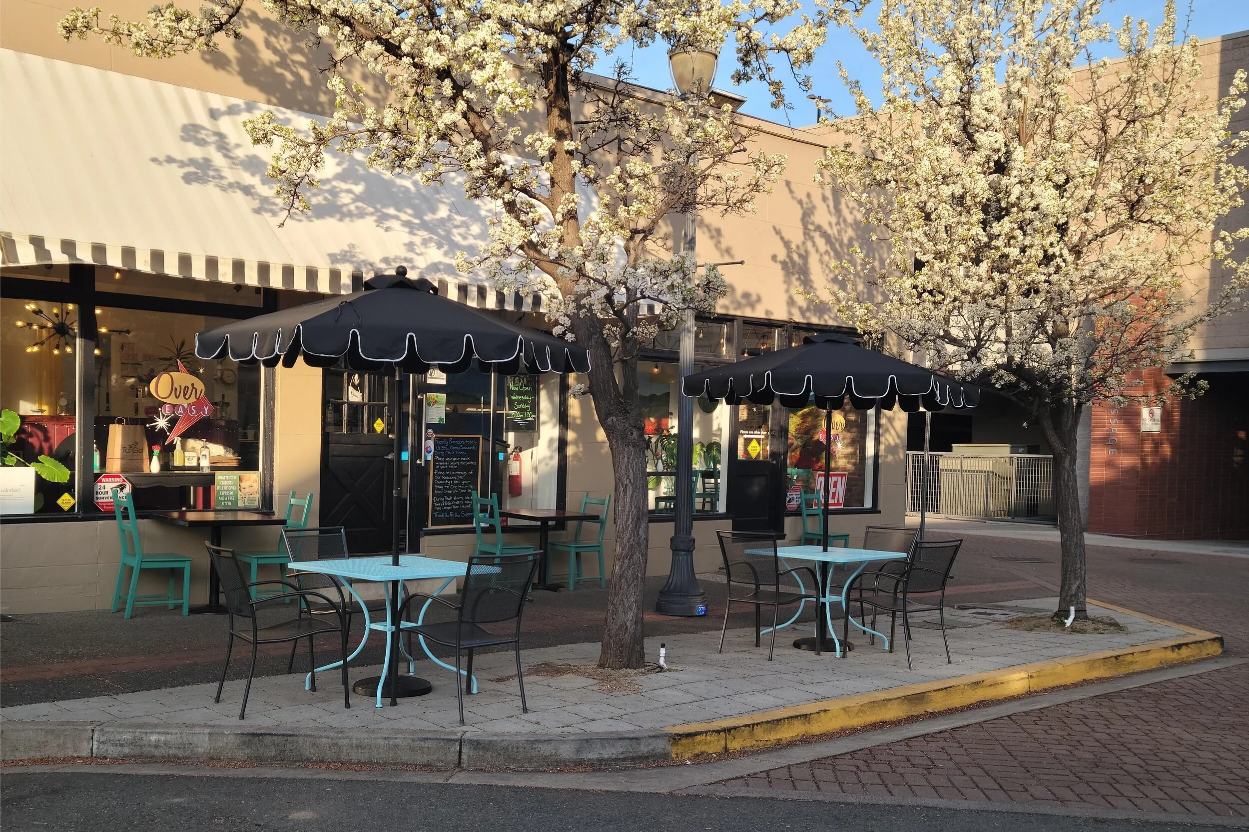 Over Easy Storefront Spring