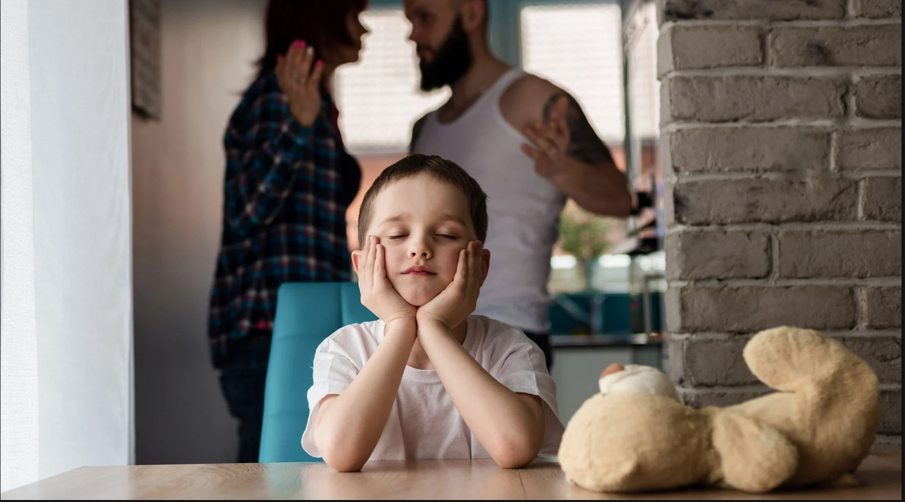 Children don't forget the fights