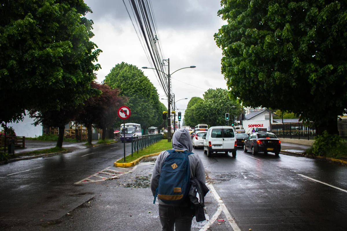 Felipe empezó a asistir la Universidad Autónoma cuando tenía 23 años. Está estudiando psicología.