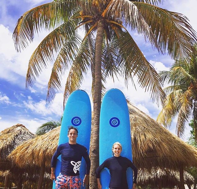 Fantastic shot from @bpktravel&rsquo;s clients enjoying the sun + surf here at Mukul! Whether you&rsquo;re looking for your first-ever lesson or practically a pro, we&rsquo;ve got you covered. #OnlyNica #SurfsUp