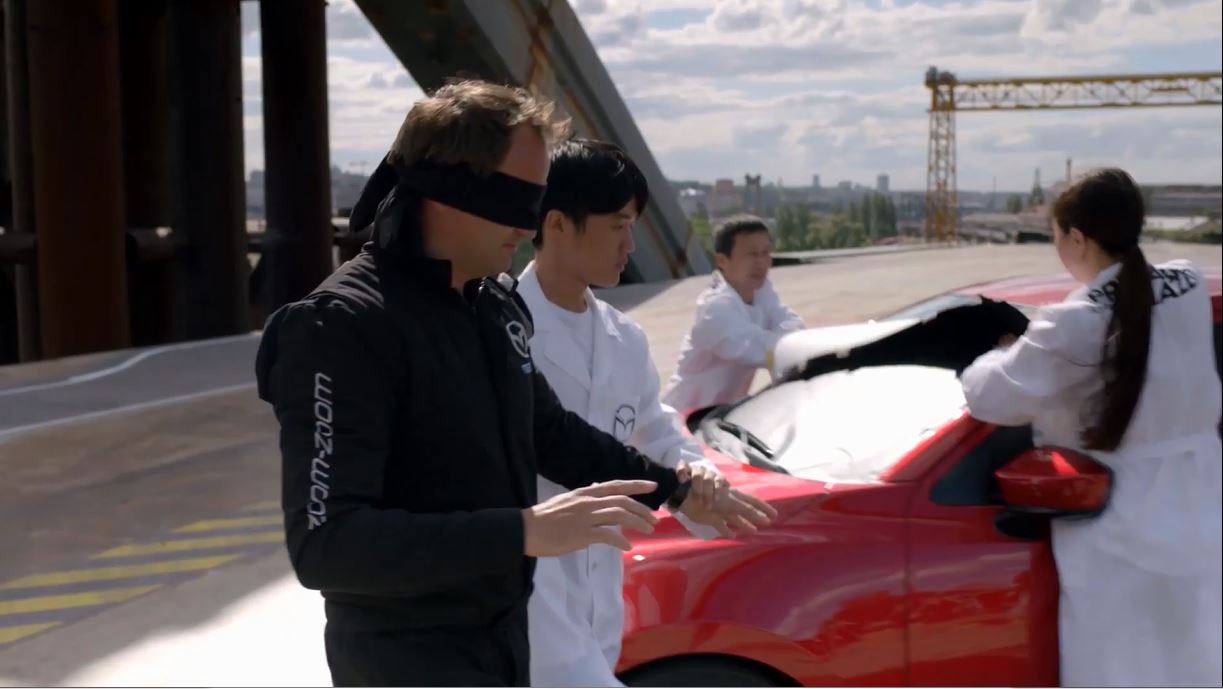 Mazda  - the blind drive 