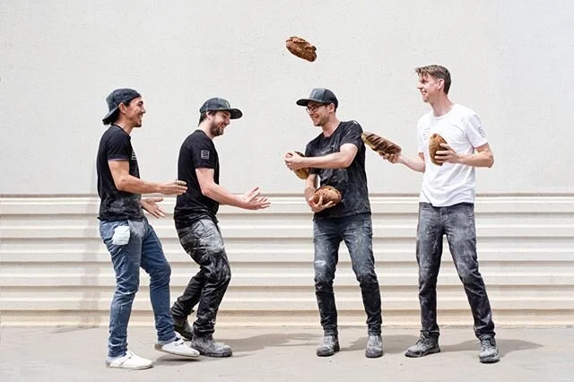 While you sleep .... we bake! 
Lucky we love it!