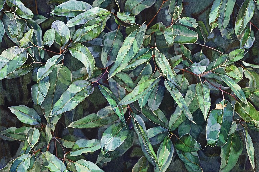 The leaves too have their story, 2009