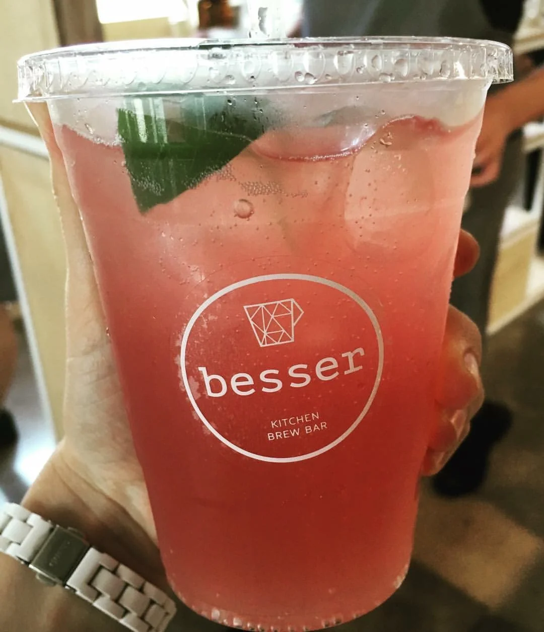 House soda - Strawberry, Pomegranate & Basil