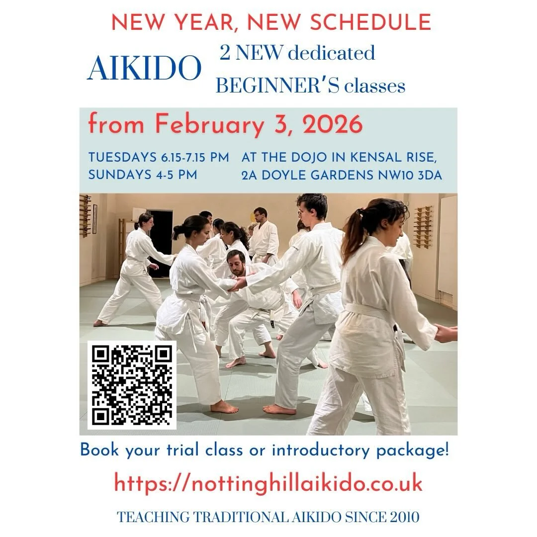 If you have been thinking about trying Aikido, NOW is a great time. Join us for a trial and see how it goes! ✨😊 ✨

#newaikidoclass #aikido #aikikai #startsomethingnew #martialartsforall