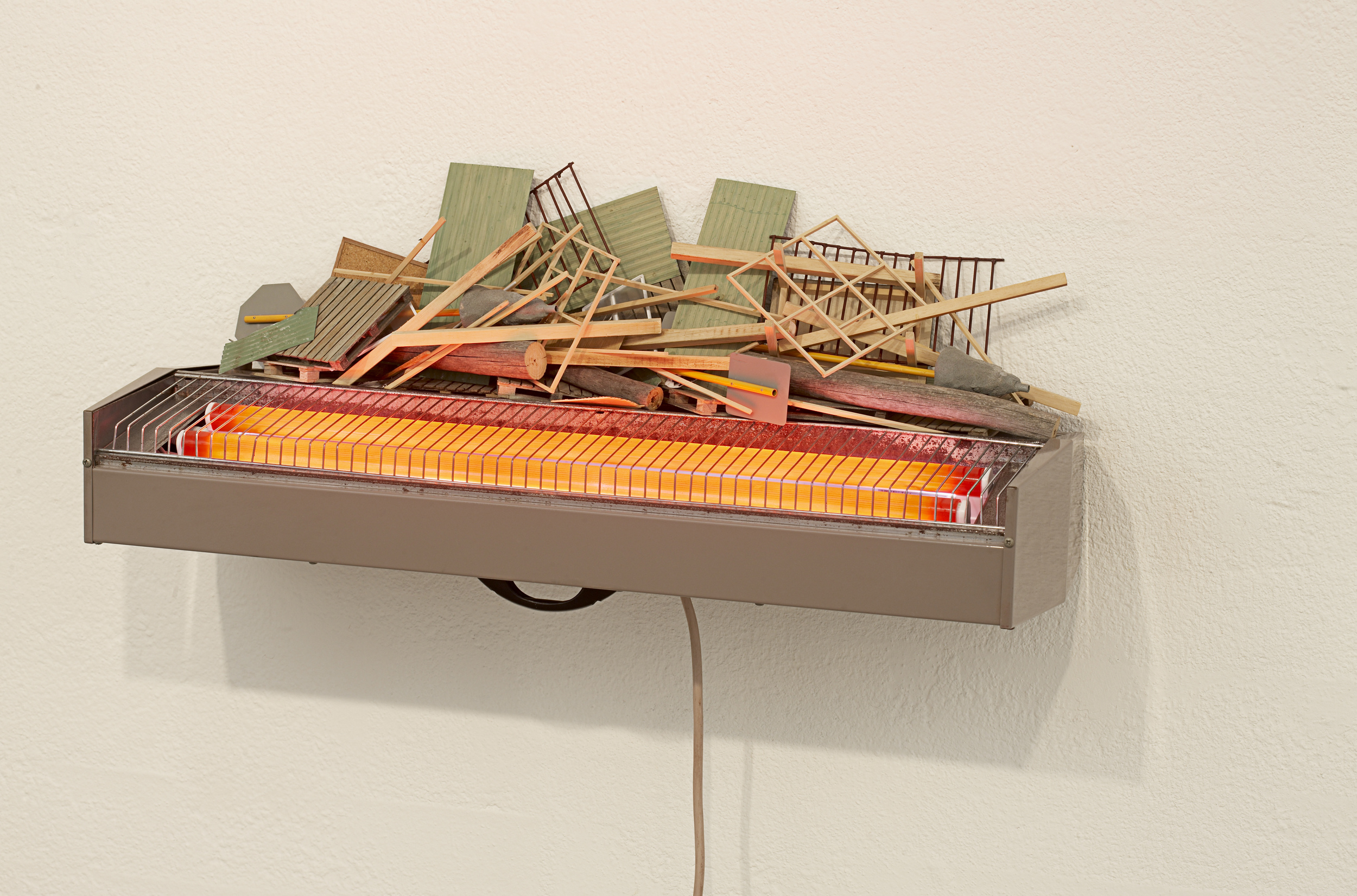  Barricade, 2008 Mixed Media. Dimensions Variable 30 x 70 x 26 cm as exhibited 