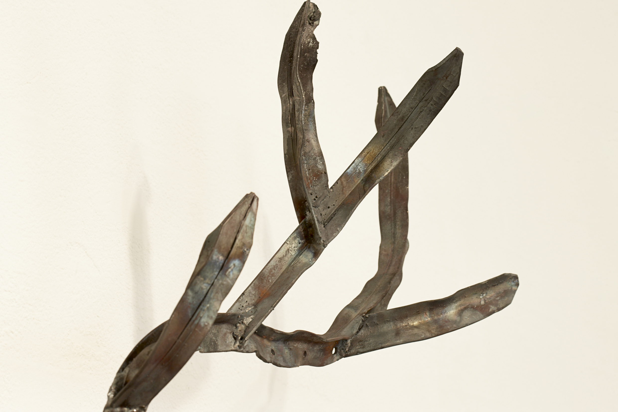  Territory Marker, 2009 Steel, Star Pickets 88 x 165 x 43 cm 