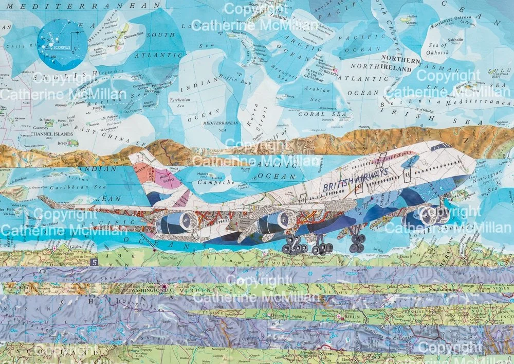  BA Jumbo Jet Take Off 