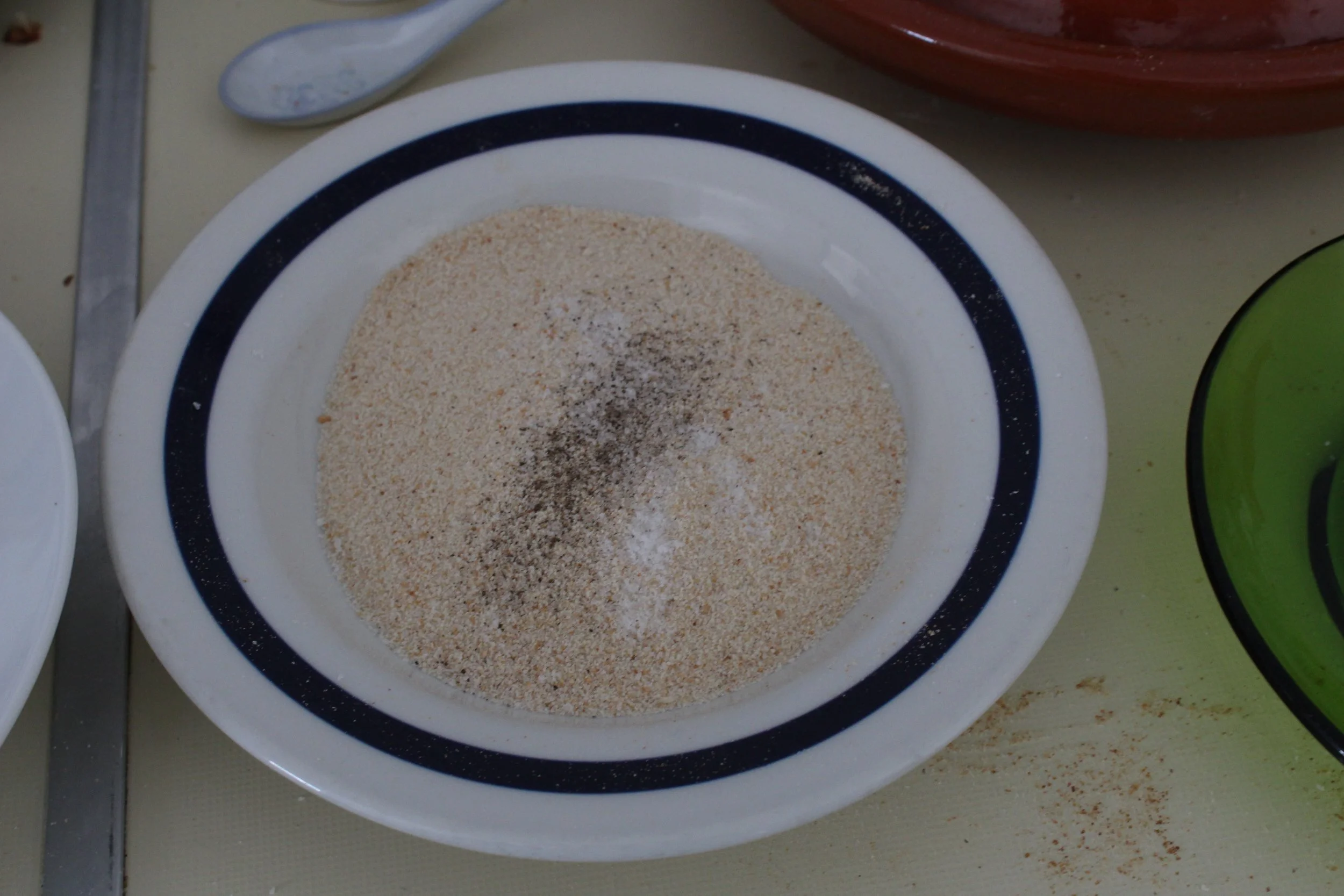 Seasoned breadcrumbs.