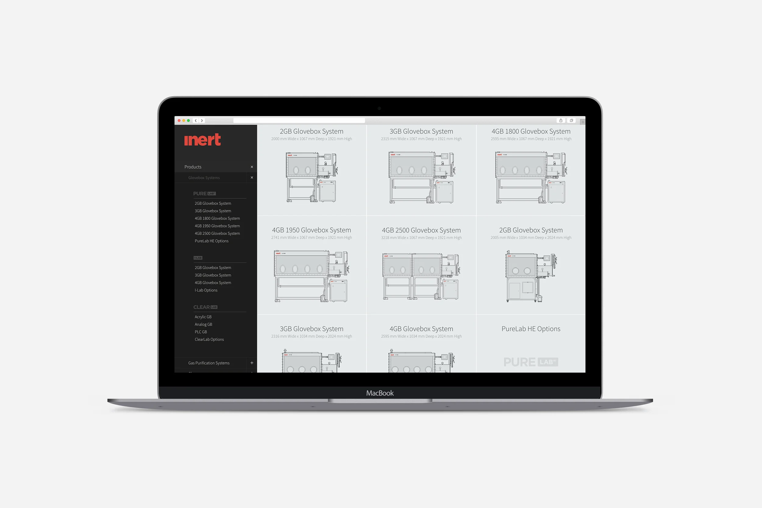 Web Design - Inert Technology