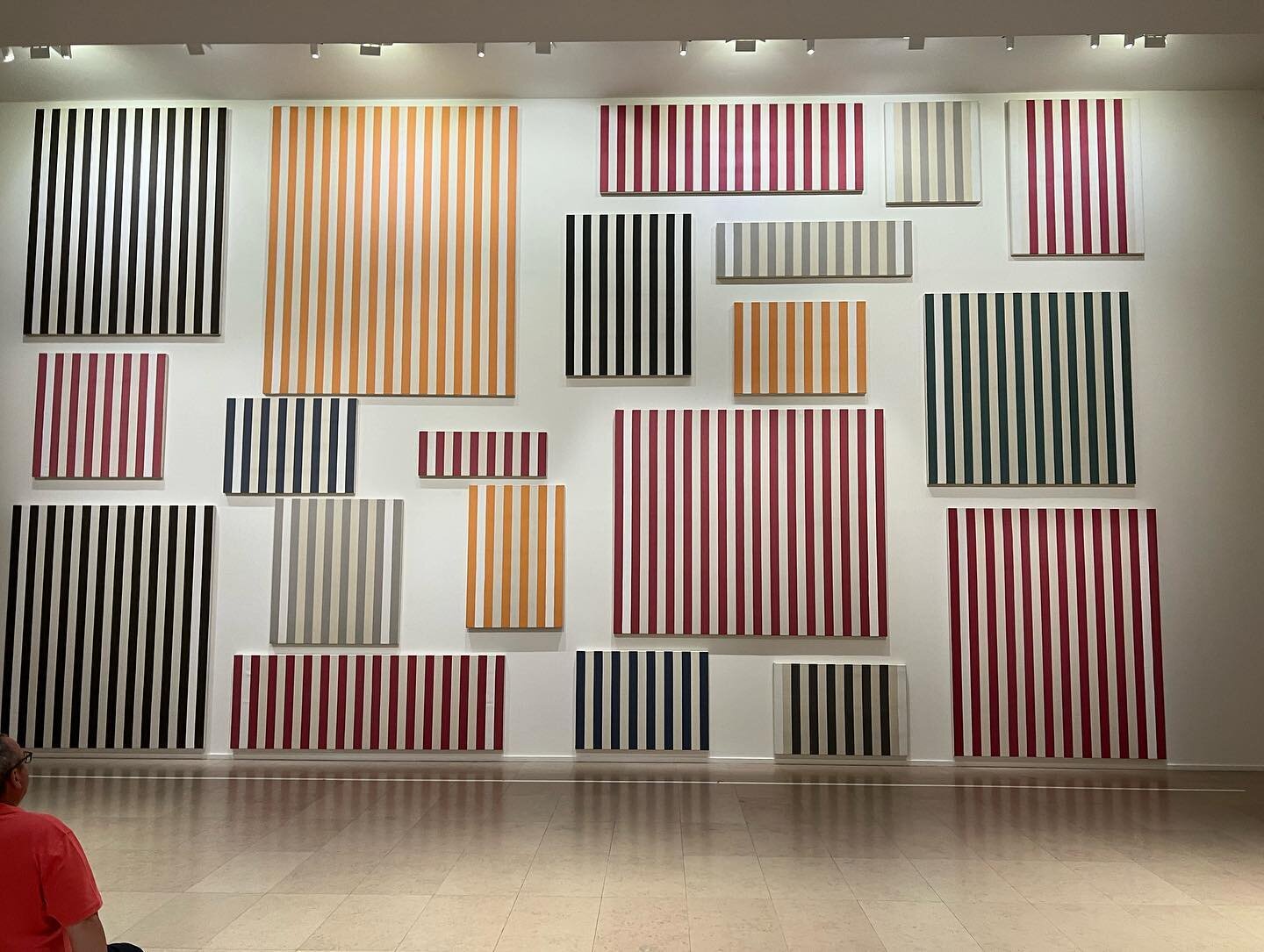The early engagement of public vs private art contexts of painting in these early Burens retains some of its irreverance, but got plenty mannered.