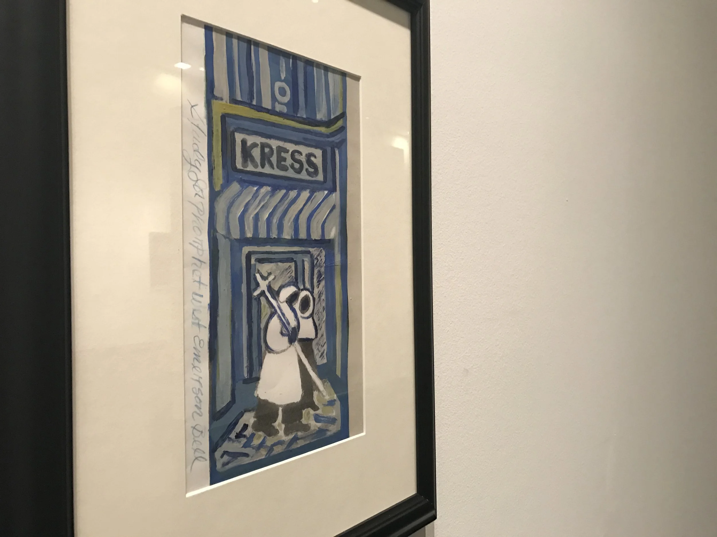 Collection Spotlight: Emerson Bell's Study for the Prophet West