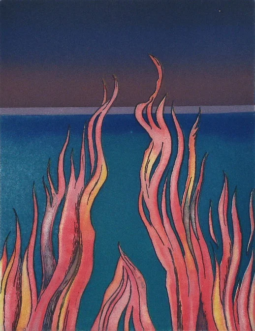 Jane Graverol (Belgian, 1905–1984), Untitled , from Les Divinités Naturelles (Natural Divinities), 1973, engraving, From the Collection of Georges Visat.