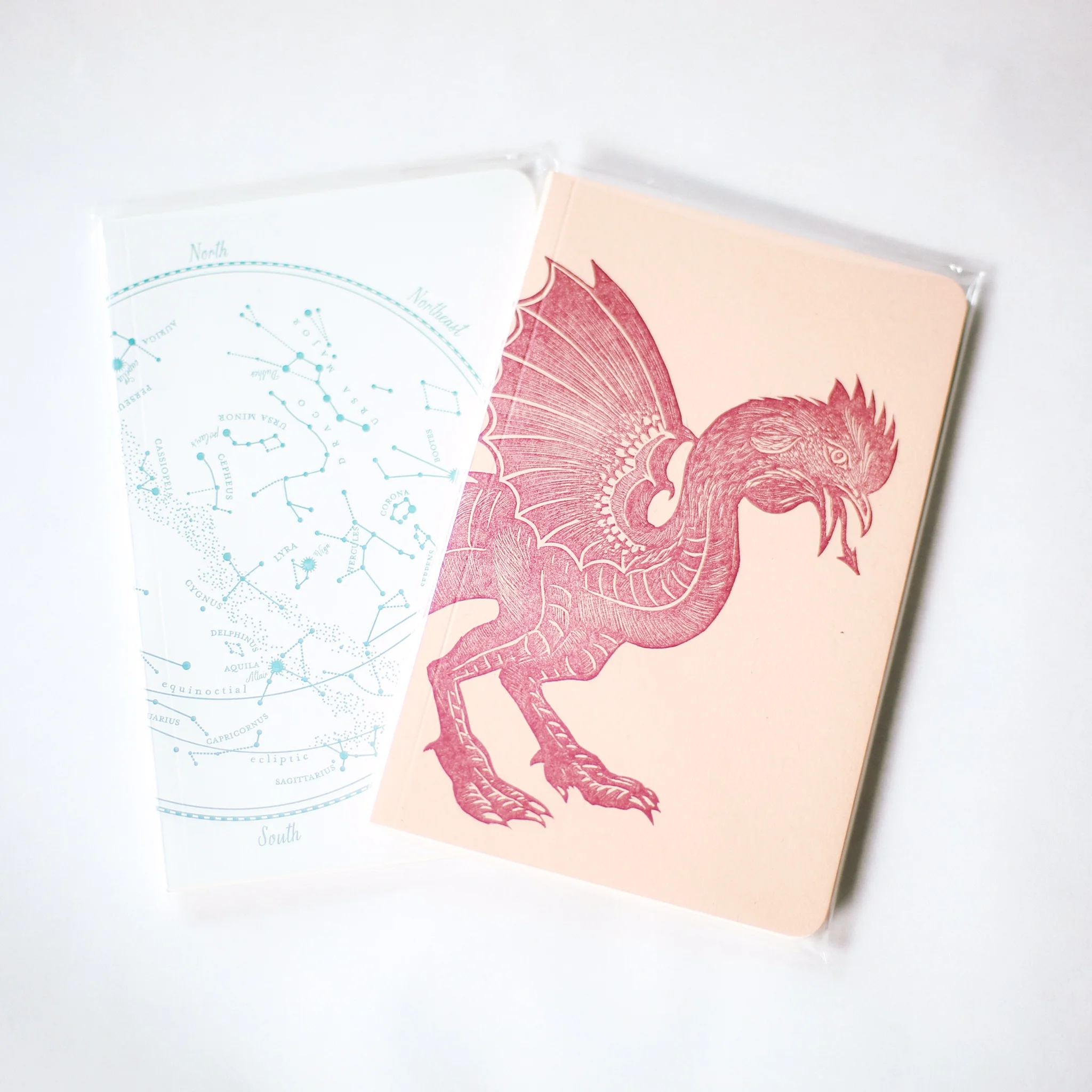 Basilisk Rooster or Constellation notebook $15 each Item #486966 (rooster) and #986871 (constellation)