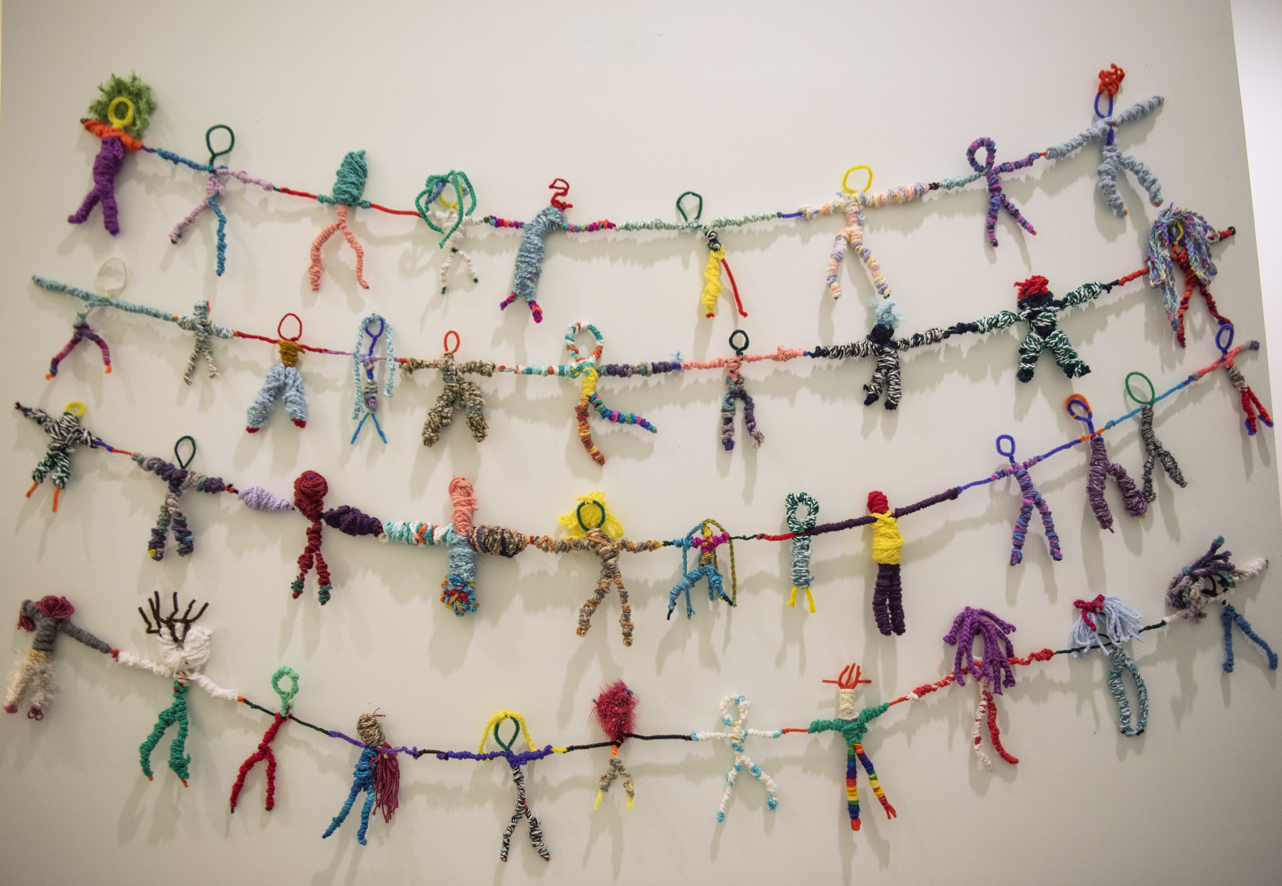 Yarn Friends at LSU Museum of Art