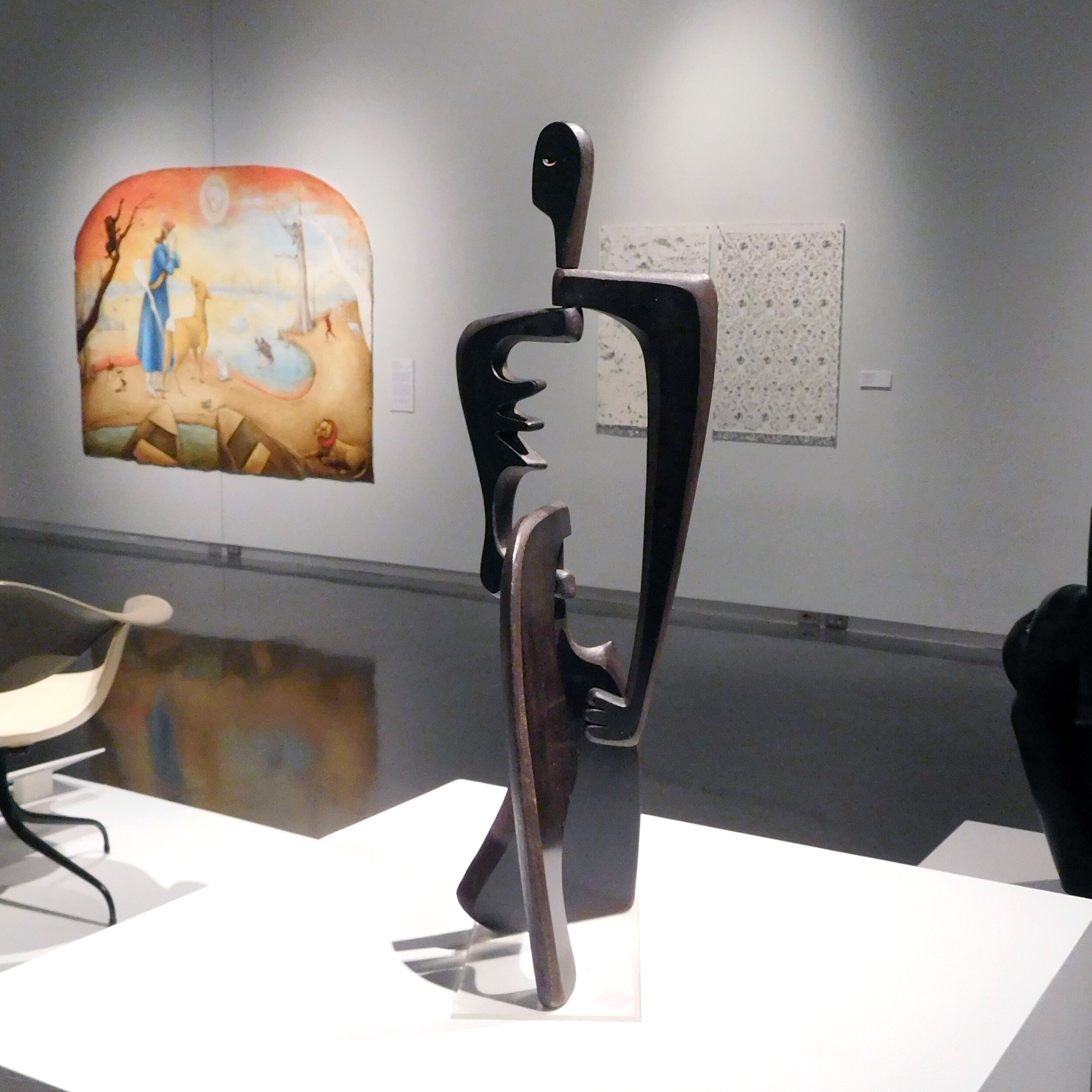  Leo Amino (Japanese American, 1911-1989), Figure, 1946, carved Bakelite, Gift of Julie Amino, 2002.10.4    