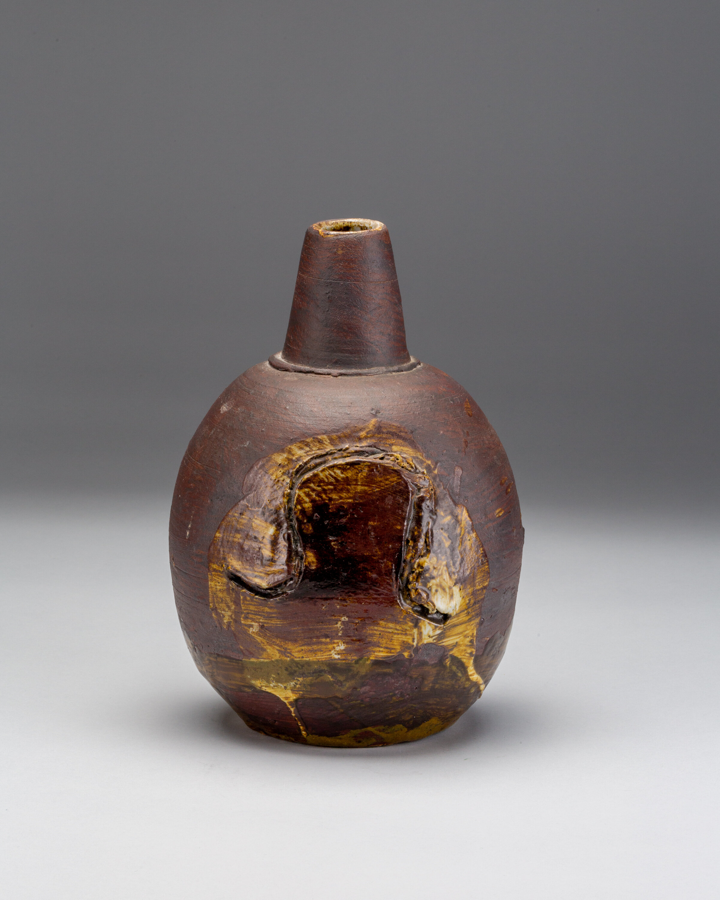  Peter Voulkos (American, 1924–2002), Chimney Pot, 1964, glazed stoneware; Promised Gift of E. John Bullard 