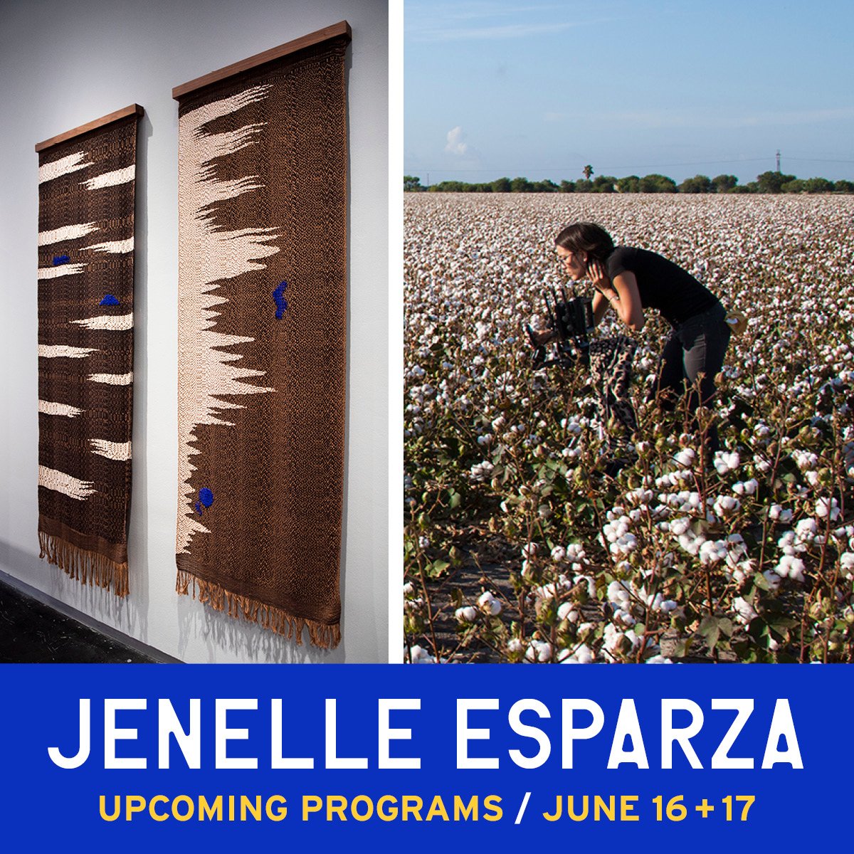Programs at LSU Museum of Art with visiting artist Jenelle Esparza
