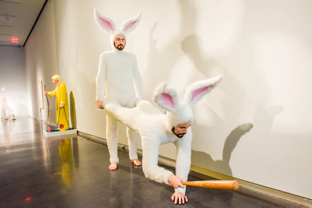 Some Boys, a Few Bunnies, and One Lousy Unicorn Sculptures by Alex