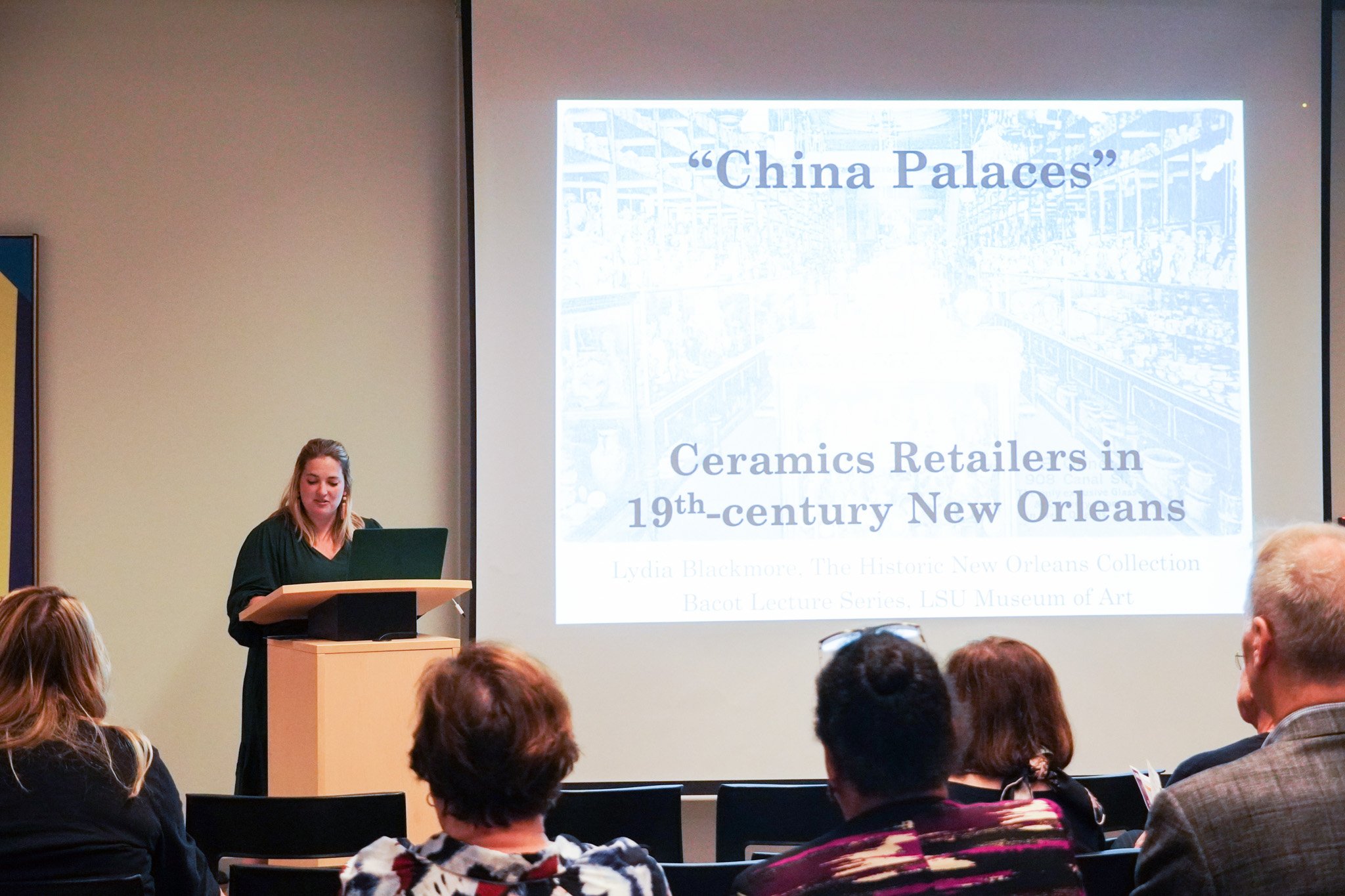 Lydia Blackmore, the Decorative Arts Curator at The Historic New Orleans Collection
