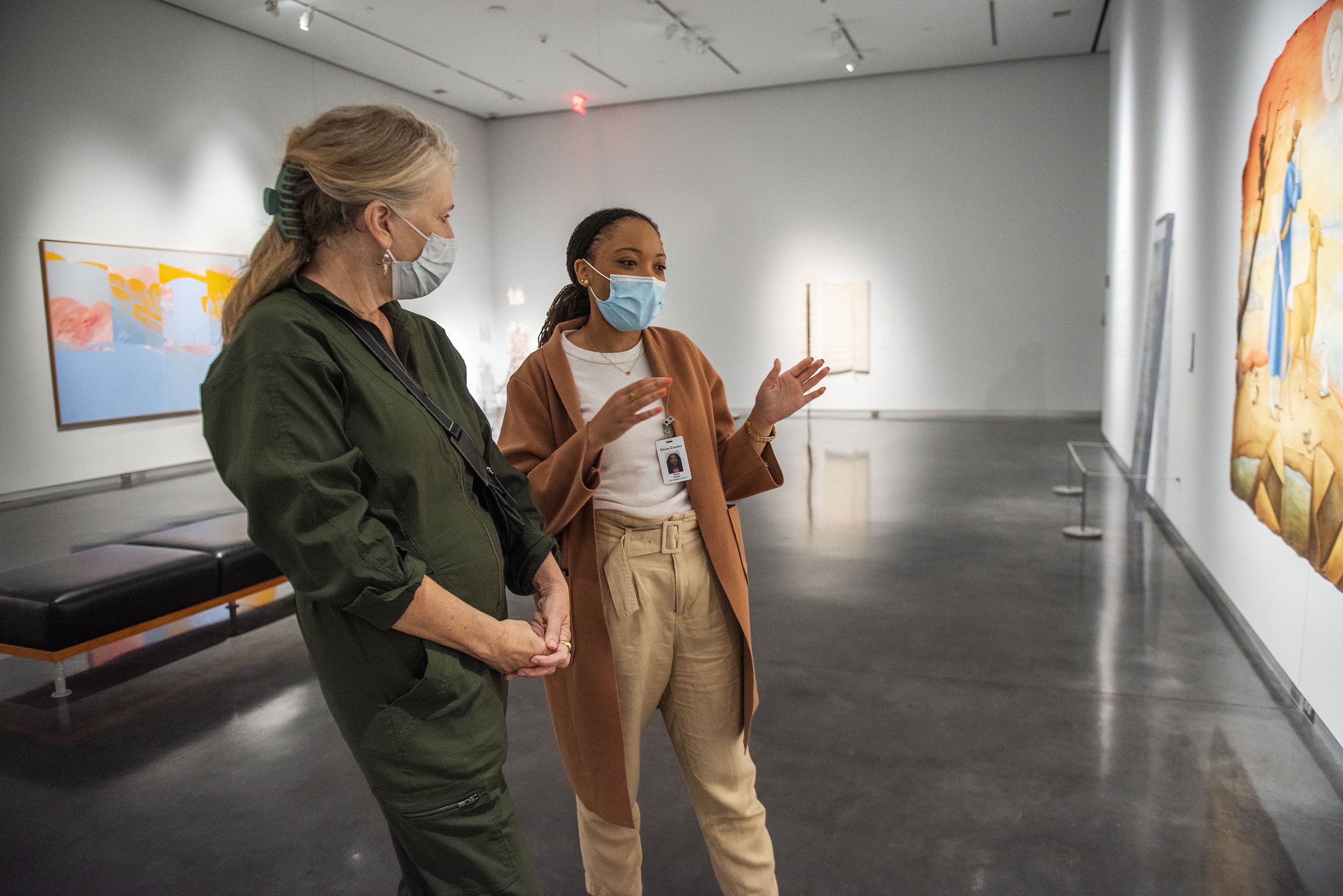 Clarke Brown & Winifred Reilly at LSU MOA.jpg