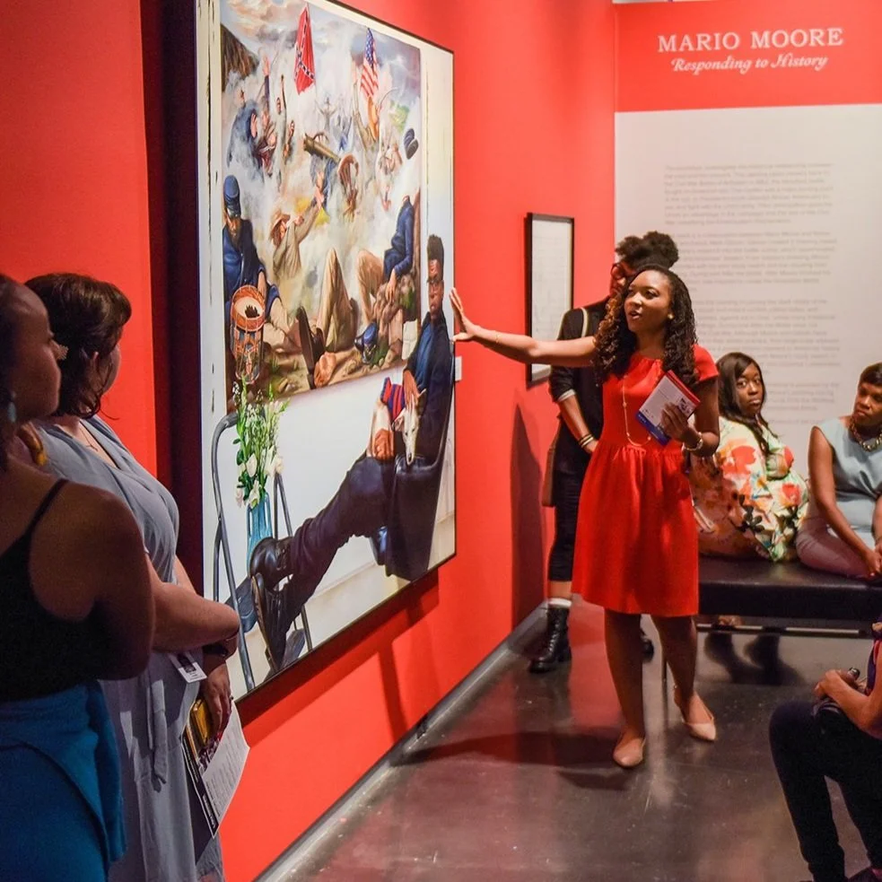 Farewell Clarke Brown, LSUMOA's First Curatorial Fellow