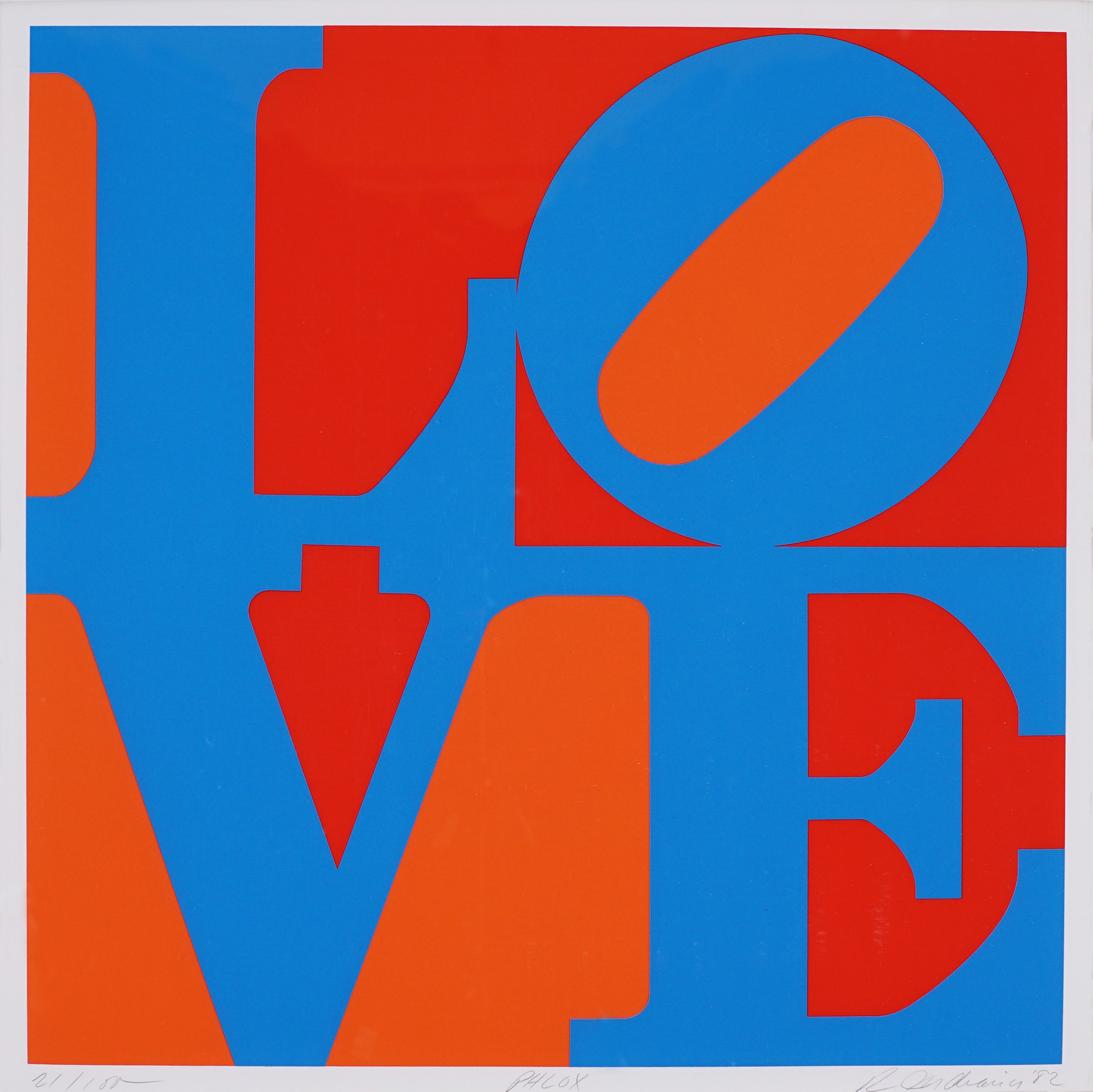   Love,  1982 by Robert Indiana © 2024 Morgan Art Foundation Ltd / Artists Rights Society (ARS), NY 