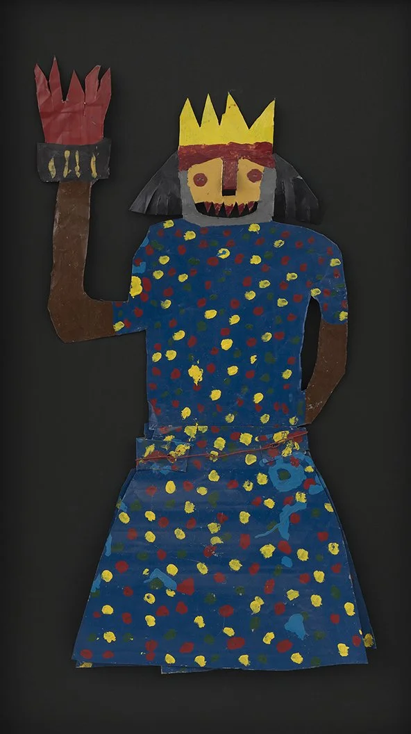  David Butler (1898–1997),  Statue of Liberty , Patterson, Louisiana, c. 1980–1997, paint on metal, 42 1/2 x 21 in., Frame: 53 1/4 x 31 1/2 x 2 1/2 in., American Folk Art Museum, New York, Gift of Robert Bishop, 1985.37.13. Photo by Adam Reich. 