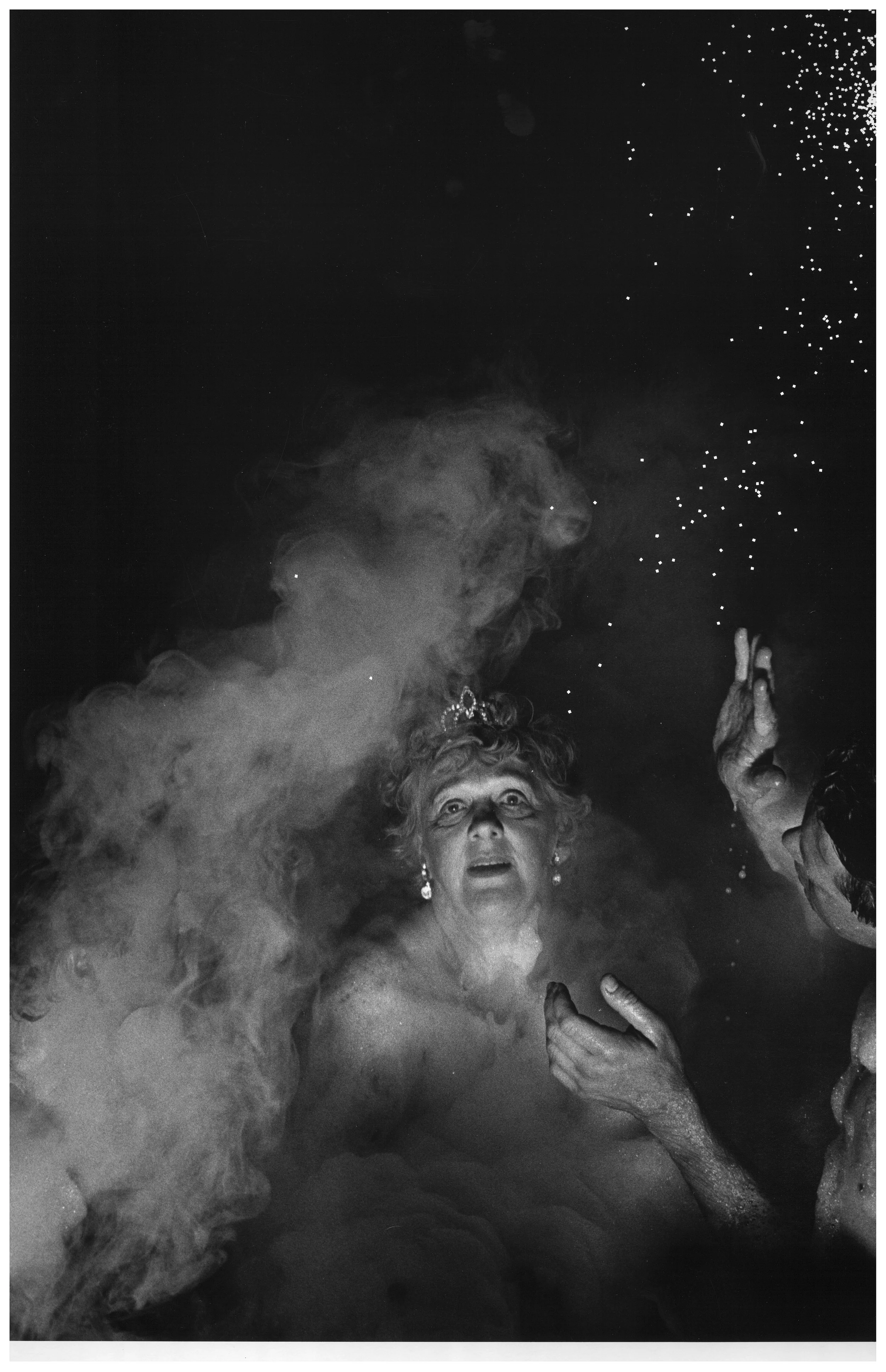  Anne Noggle,  Stellar by Starlight #2 , 1986. Silver Gelatin print on paper. 