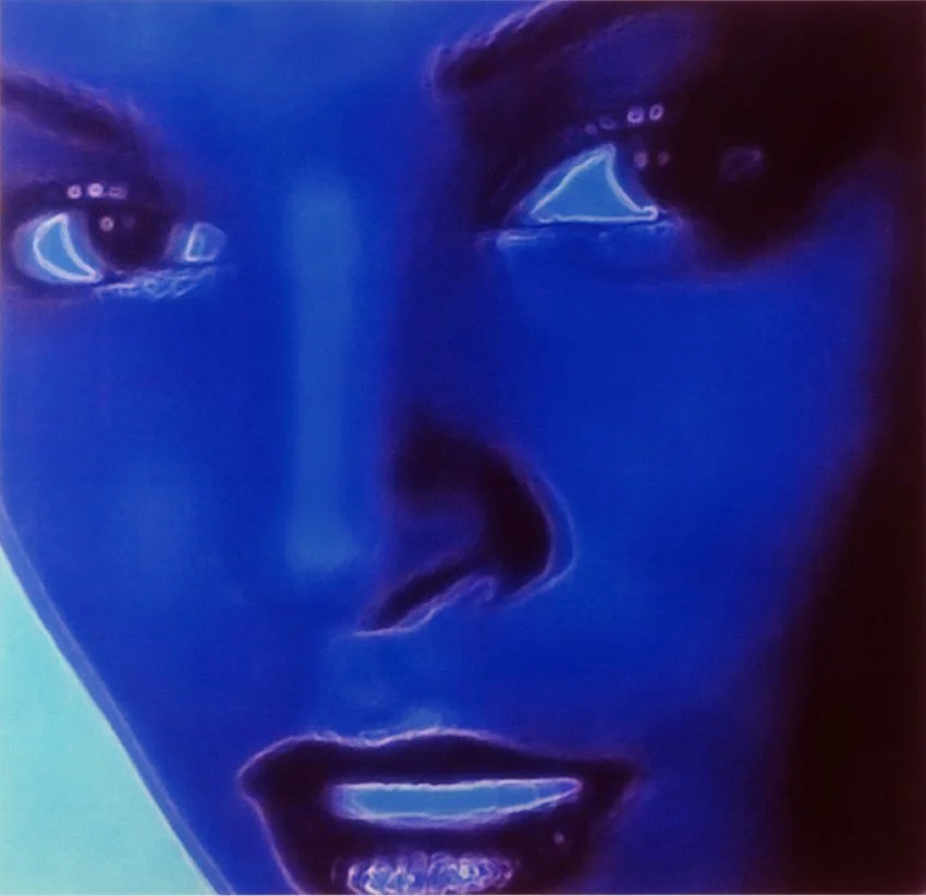  Amalia Amaki,  Blue Lady , 2006. The Paul R. Jones Collection of American Art at the University of Alabama. 