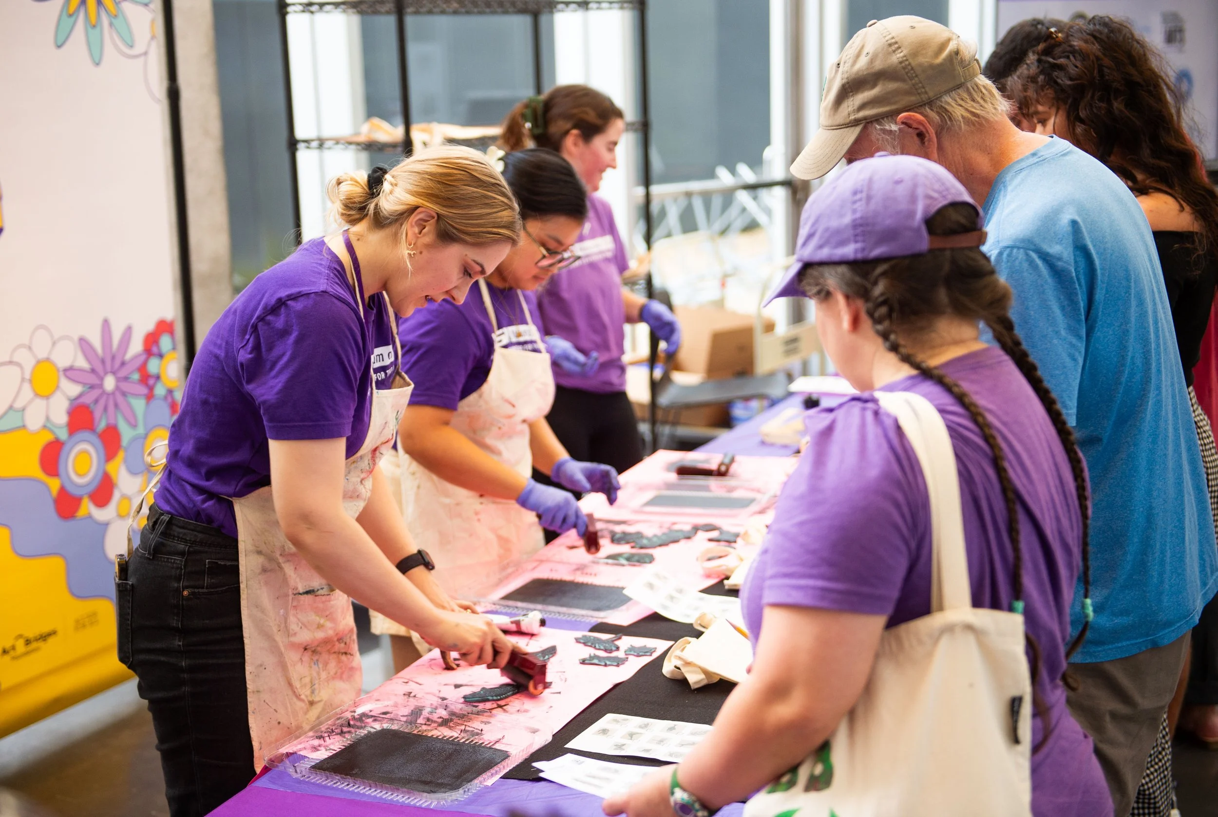 Free First Sunday Printmaking Program