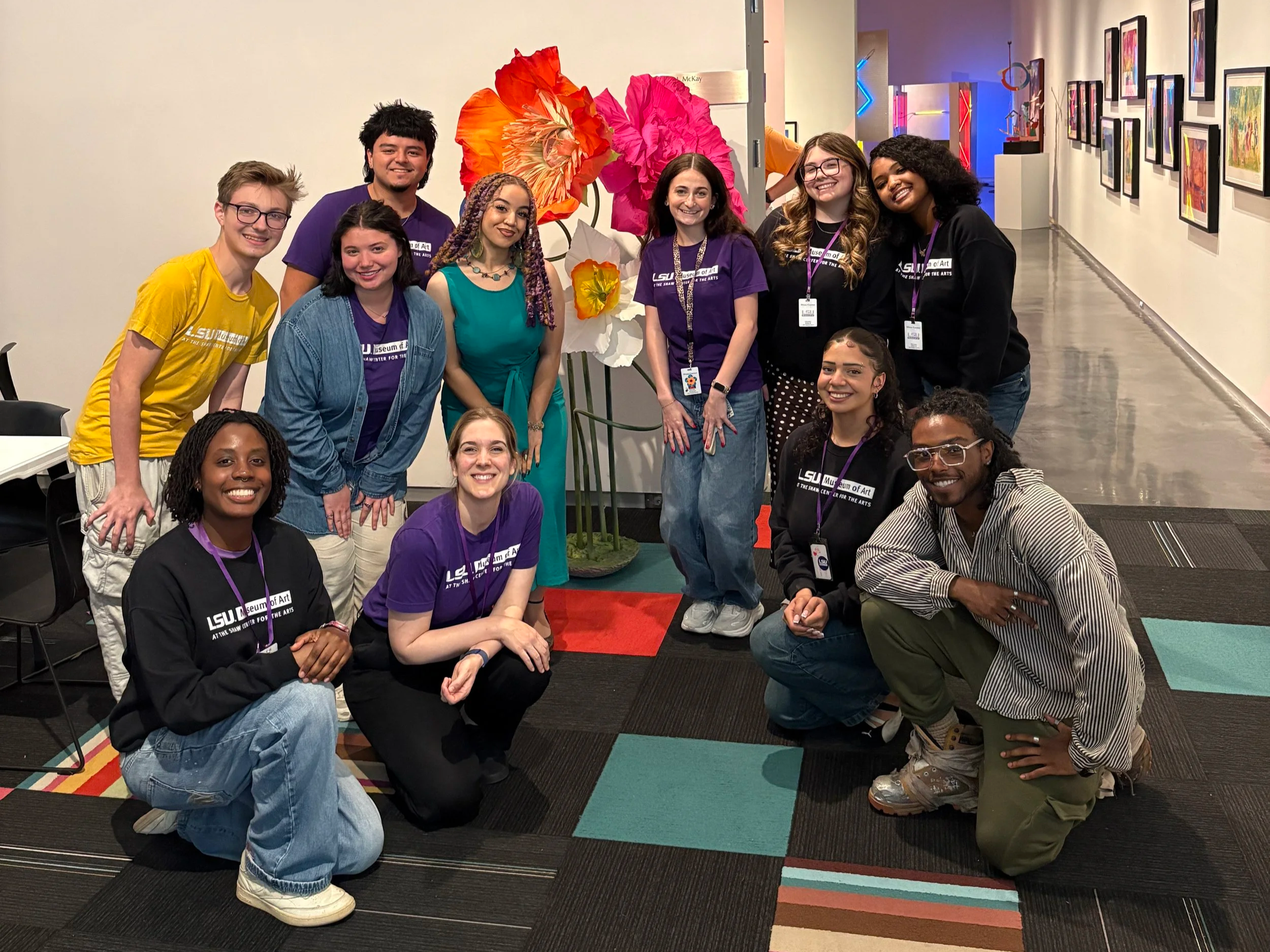 Free First Sunday LSU Museum of Art Education Team