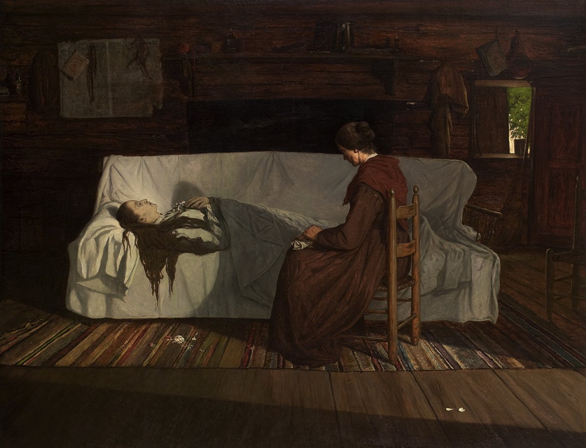  &nbsp;Thomas Noble (1835–1907),  Forgiven , circa 1872, oil on canvas, 50 1/8 x 65 inches. Image courtesy of The Johnson Collection, Spartanburg, South Carolina 