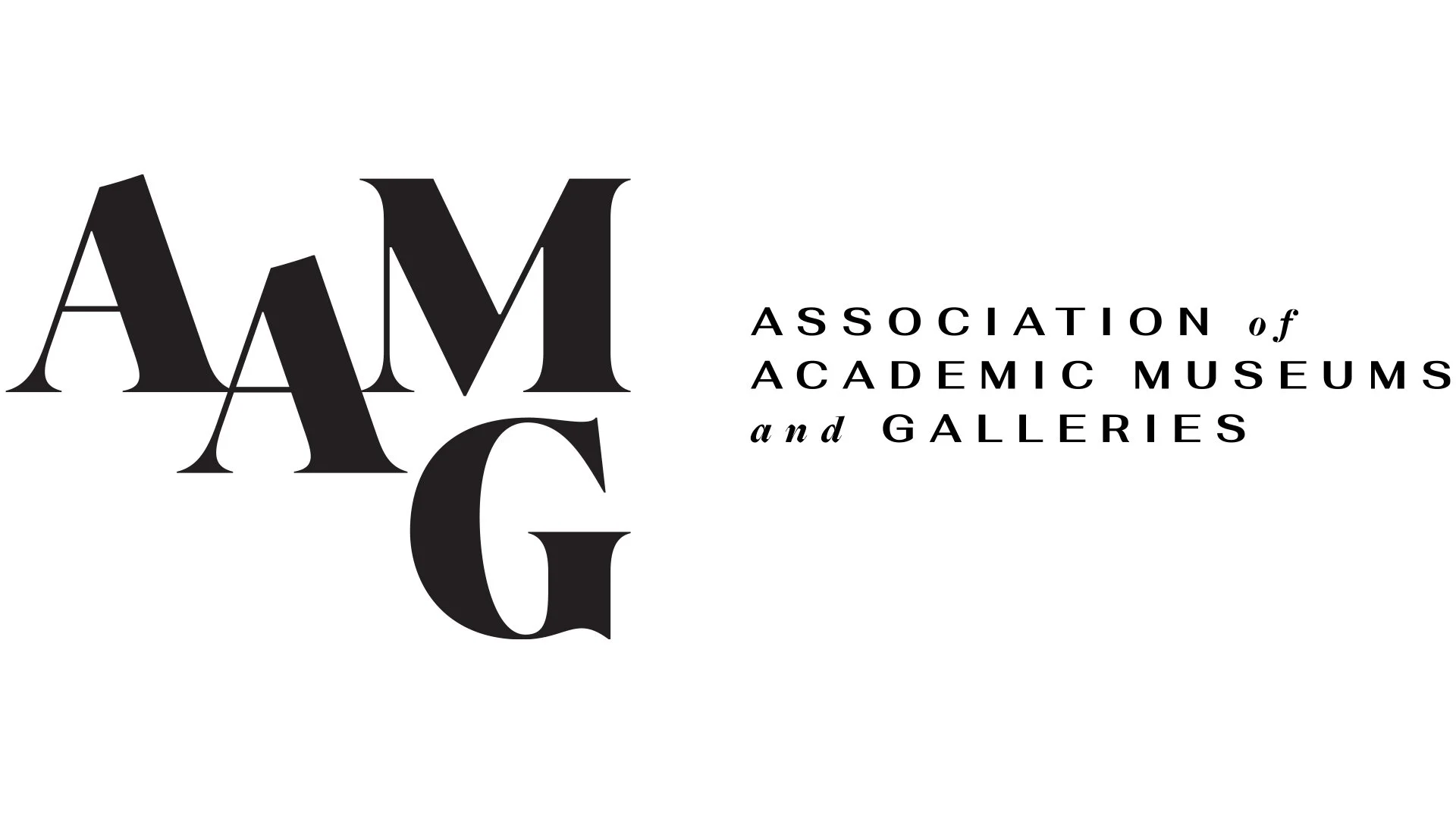 The Association of Academic Museums and Galleries logo